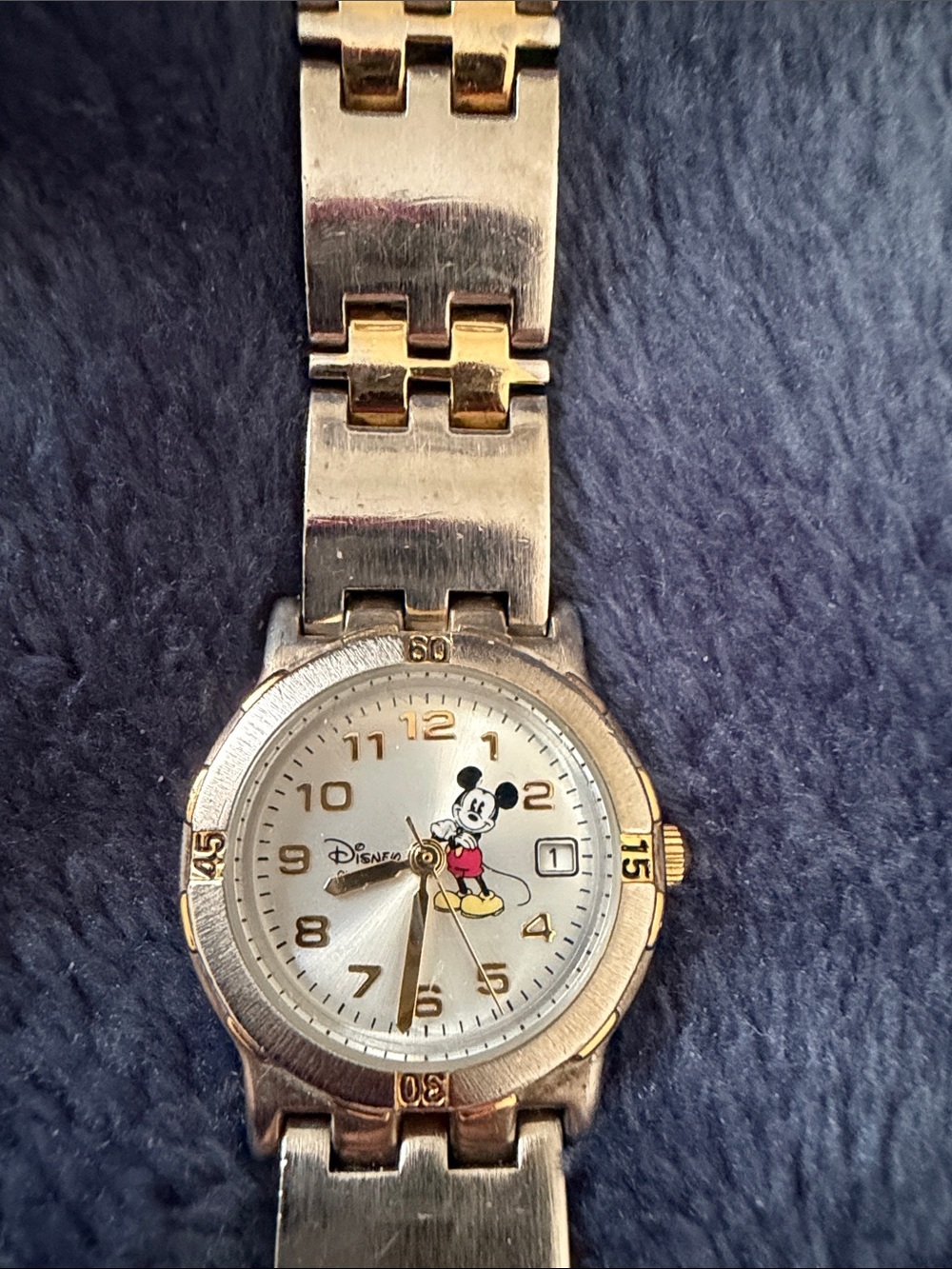 RARE Two Toned Disney Stainless Watch